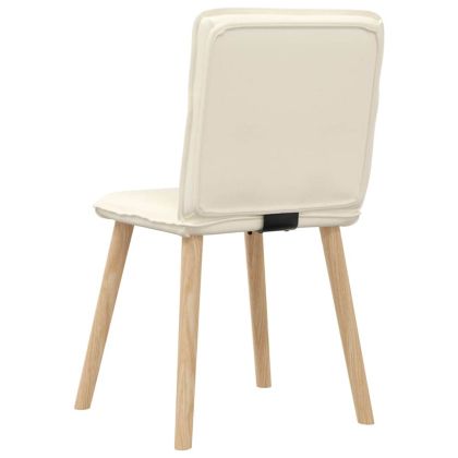 Трапезни столове, 2 бр, лен