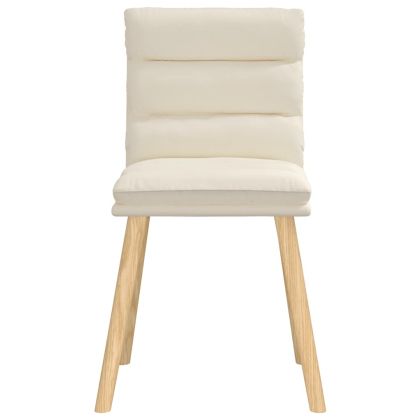 Трапезни столове, 4 бр, лен