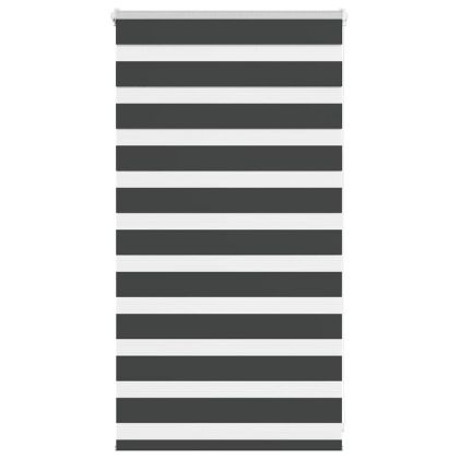 Зеброва щора черна 70x100 см ширина на плата 65,9 cm полиестер