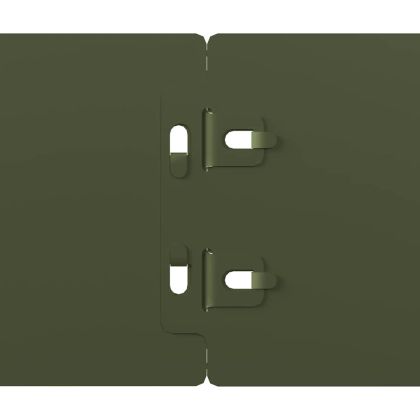 Краища за тревни площи 10 бр. маслиненозелени 10x103 cm