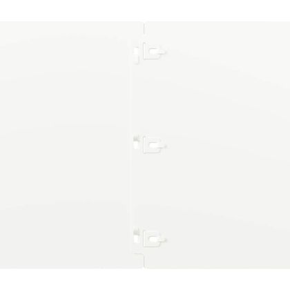 Краища за тревни площи 10 бр. бели студено валцувана стомана