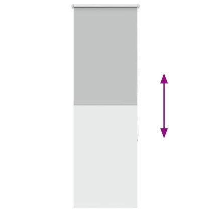 Ролетна щора Blackout Светло сиво 45x130 cm Ширина на плата