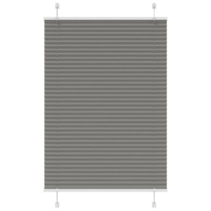 Плисирана щора Антрацит 100x150 cm Ширина на плата 99,4 cm