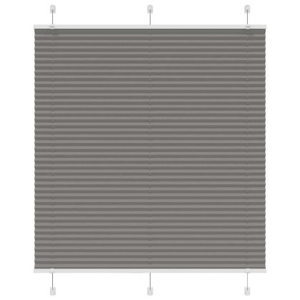 Плисирана щора Антрацит 115x100 cm Ширина на плата 114,4 cm