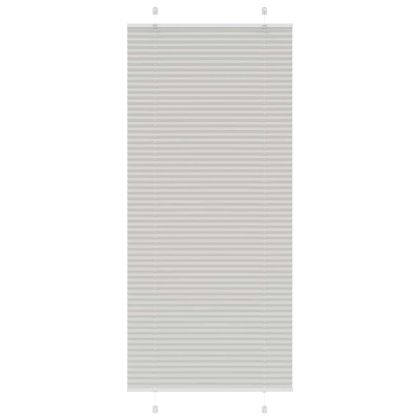 Плисирана щора Светло сиво 95x200 cm Ширина на плата 94,4 cm
