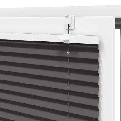 Плисирана щора черна 80x100 cm Ширина на плата 79,4 cm