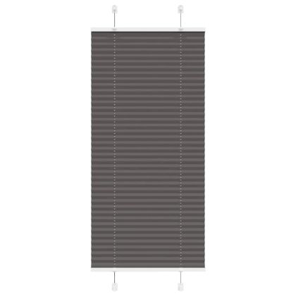 Плисирана щора черна 65x150 cm Ширина на плата 64,4 cm