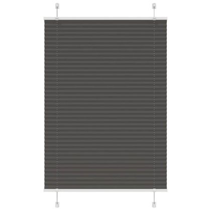 Плисирана щора черна 90x150 cm Ширина на плата 89,4 cm