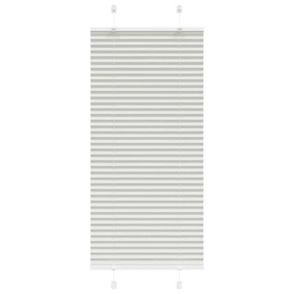 Плисирана щора Светло сиво 65x150 cm Ширина на плата 64,4 cm