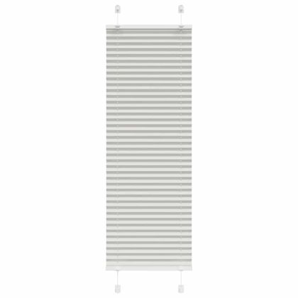 Плисирана щора Светло сиво 50x150 cm Ширина на плата 49,4 cm