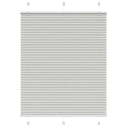 Плисирана щора Светло сиво 110x150 cm Ширина на плата 109,4 cm