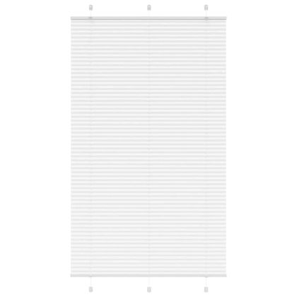 Плисирана щора Бяла 115x200 cm Ширина на плата 114,4 cm