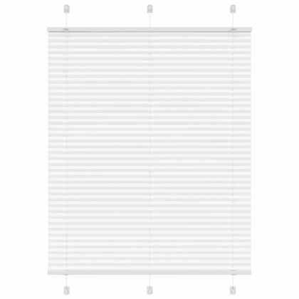 Плисирана щора Бяла 105x100 cm Ширина на плата 104,4 cm