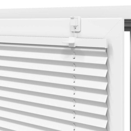 Плисирана щора Бяла 105x100 cm Ширина на плата 104,4 cm