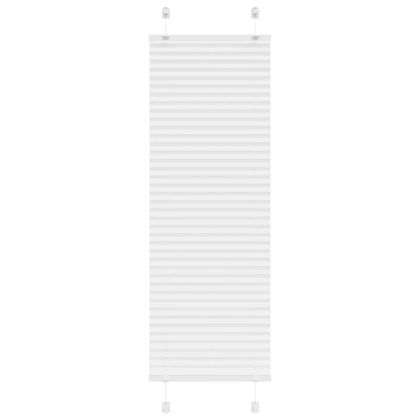 Плисирана щора Бяла 40x100 cm Ширина на плата 39,4 cm