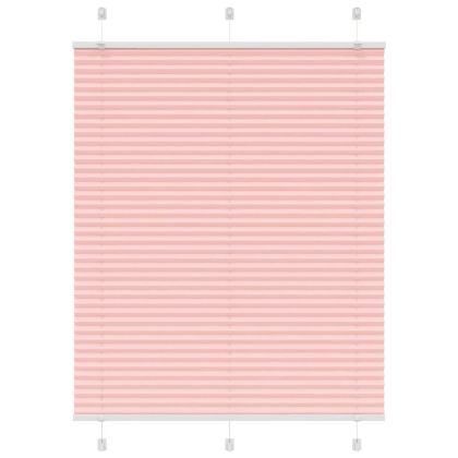 Плисирана щора Розово 105x150 cm Ширина на плата 104,4 cm