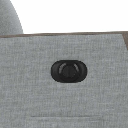 Електрически наклоняем стол, светлосив, текстил