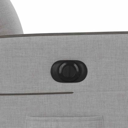 Електрически наклоняем стол, облачно сив, текстил