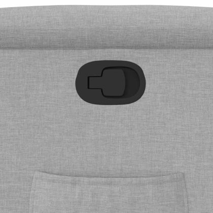 Recliner Chair Cloud Grey Fabric