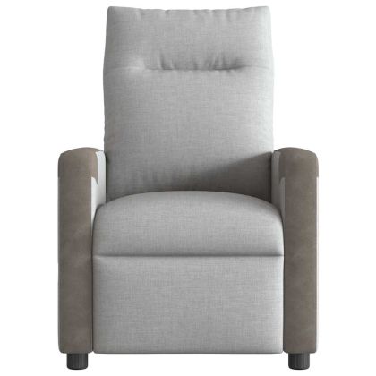 Recliner Chair Cloud Grey Fabric