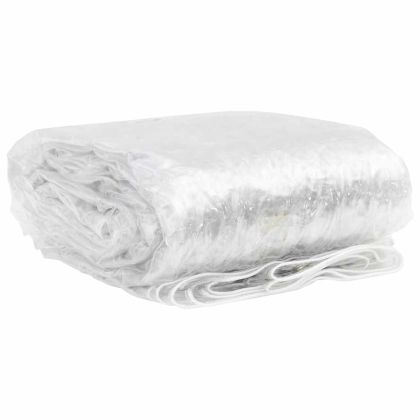 Прозрачен брезент с капси 1х6 м PVC