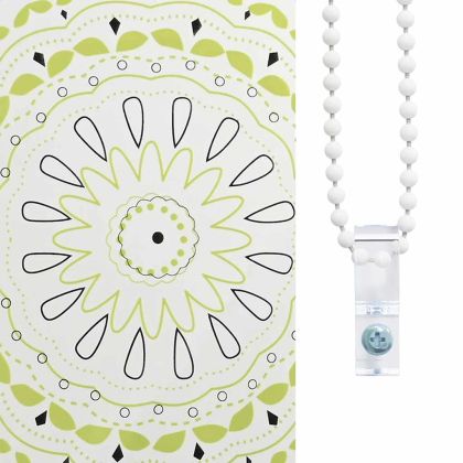 Ролетна щора за душ с касета 130x240 см Ширина на плата 126 см