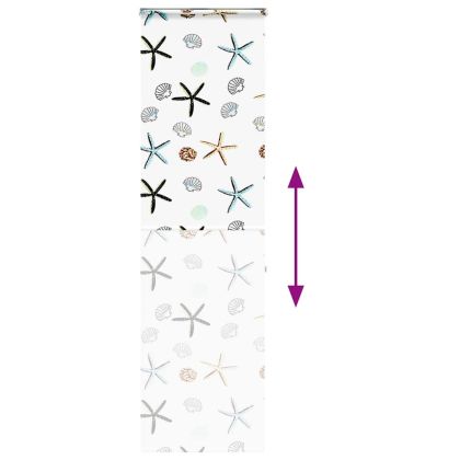 Ролетна щора за душ с касета 60x240 см Ширина на плата 56 см