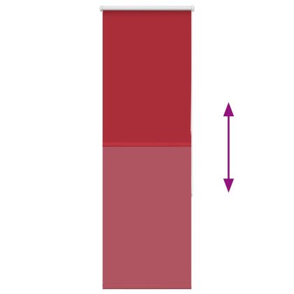 Ролетна щора Blackout червен 60x150 см ширина на тъканта 55,7см