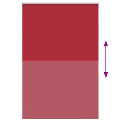 Ролкова щора Blackout червен 165x230 см Ширина на плата 161,6см