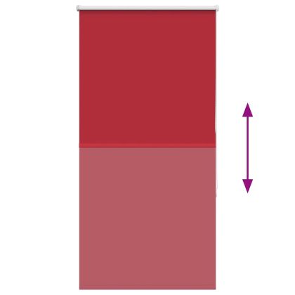 Ролетна щора Blackout червен 70x150 см ширина на тъканта 65,7см