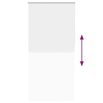 Ролкова щора Blackout бял 100x230 см Ширина на плата 95,7 см