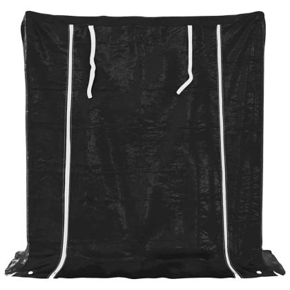 vidaxL Стойка за дърва за огрев с дъждобран, 100,5x40,5x110,5 см