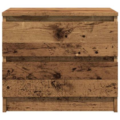 Нощни шкафчета, 2 бр, 50x40x43.5 см, инженерно дърво