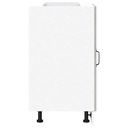 Долен кухненски шкаф, Lucca, сив сонома, инженерно дърво