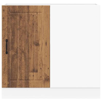 Долен кухненски шкаф, Lucca, старо дърво, инженерно дърво