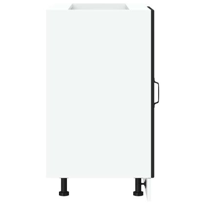 Кухненски шкаф "Lucca" Черен, инженерно дърво