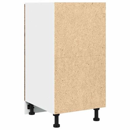 Шкаф с чекмеджета "Lyon", старо дърво, 40x46x81,5 см, инженерно дърво