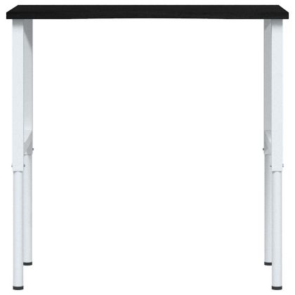 Работна маса тъмнокафява Дъб от масивна дървесина