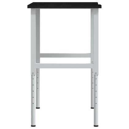 Работна маса тъмнокафява Дъб от масивна дървесина