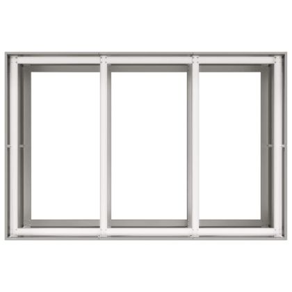 Кашпа, 120x80x80 см, неръждаема стомана