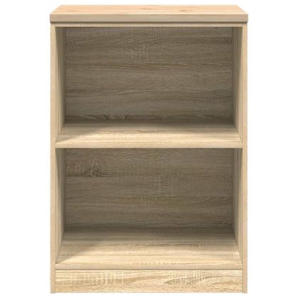 Гаражен шкаф за съхранение, дъб сонома, 60x51x85 см, бор масив