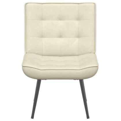 Релаксиращ стол Cream 64x74x84 cm кадифе