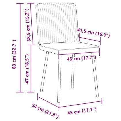Трапезни столове, 6 бр, черни, кадифе