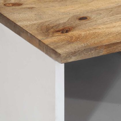 ТВ шкаф 80x33,5x46 cm Масивна дървесина Манго