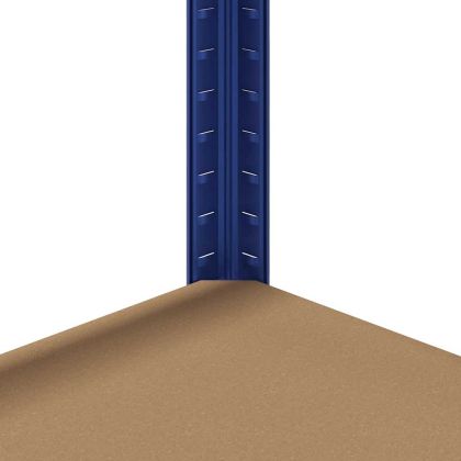 4-слойни рафтове за съхранение 2 бр. синя