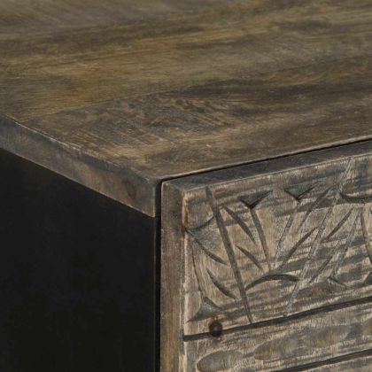 Висока дъска 60x33x100 cm Масивна дървесина Манго