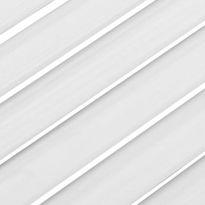 Врати за шкафове Louvred Design 2 бр., бели 61,5x29,5 см