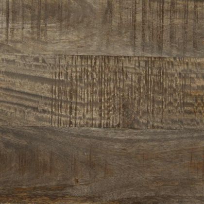 Нощно шкафче Светло сиво 50x33x60 cm Масивна дървесина Манго