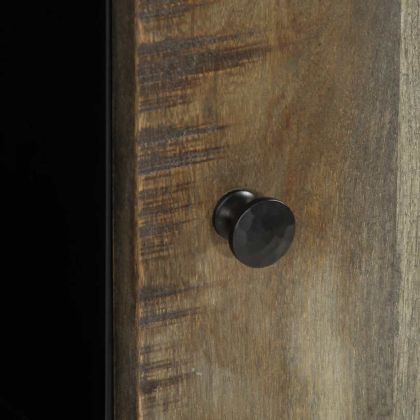 Шкаф 90x33x75 cm Масивна дървесина Манго