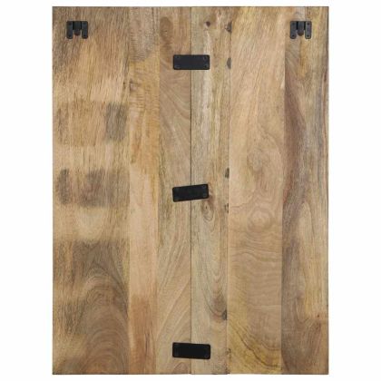 Нощно шкафче 60x32x80 cm Масивна груба дървесина Манго